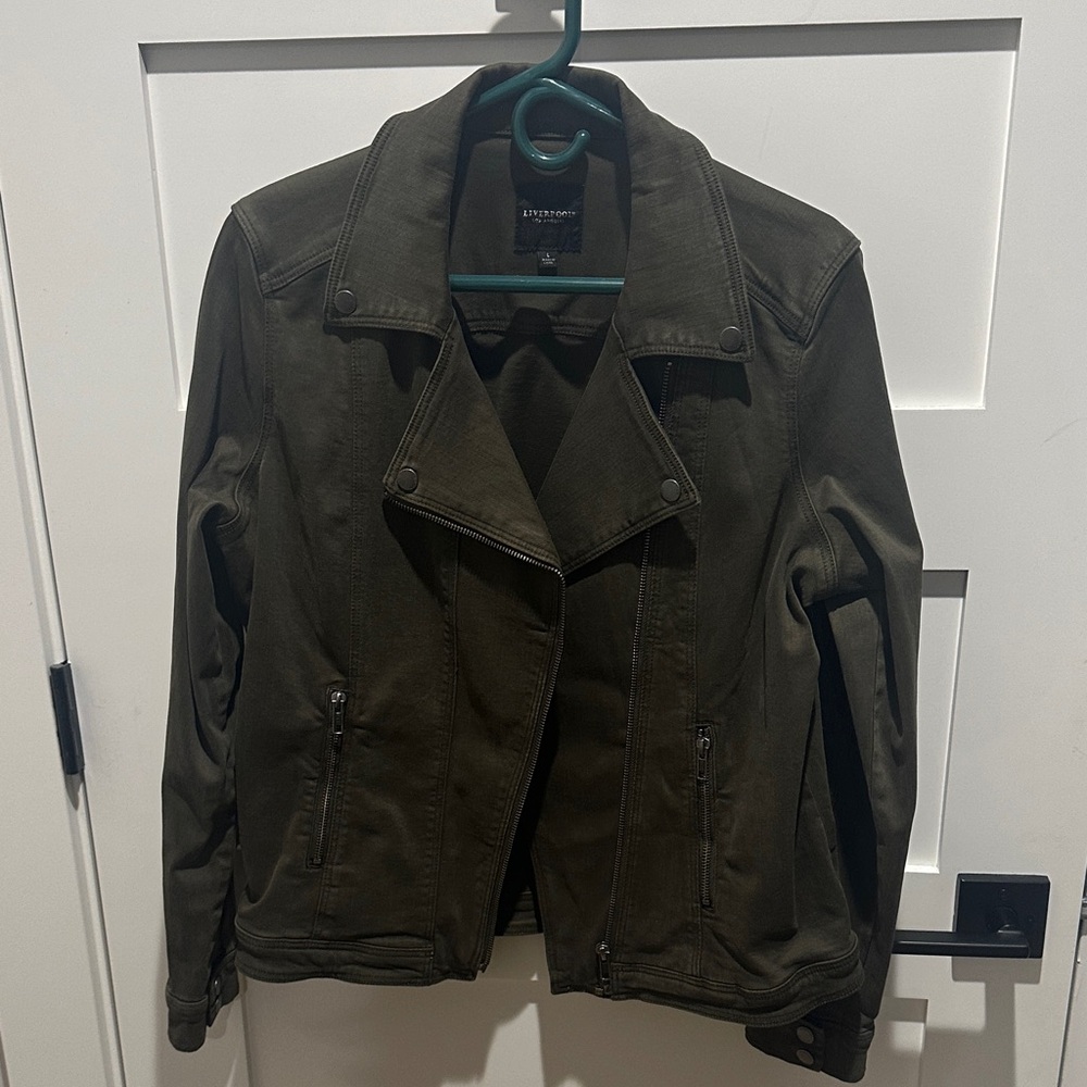 Liverpool Women's Dark Green Utility Jacket
